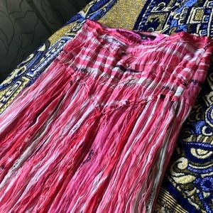 Full shear skirt with lining. Lightweight and fun!